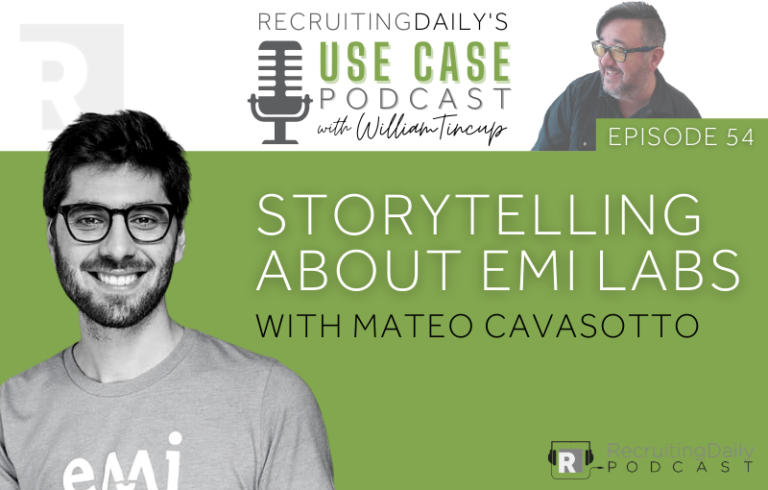 The Use Case Podcast: Storytelling about Emi Labs with Mateo Cavasotto