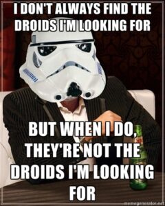 Sourcing for Droids