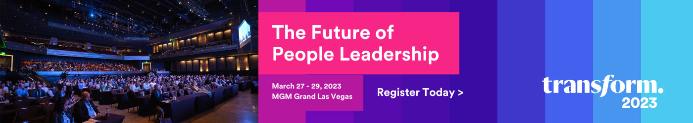 Transform The Future of People Leadership