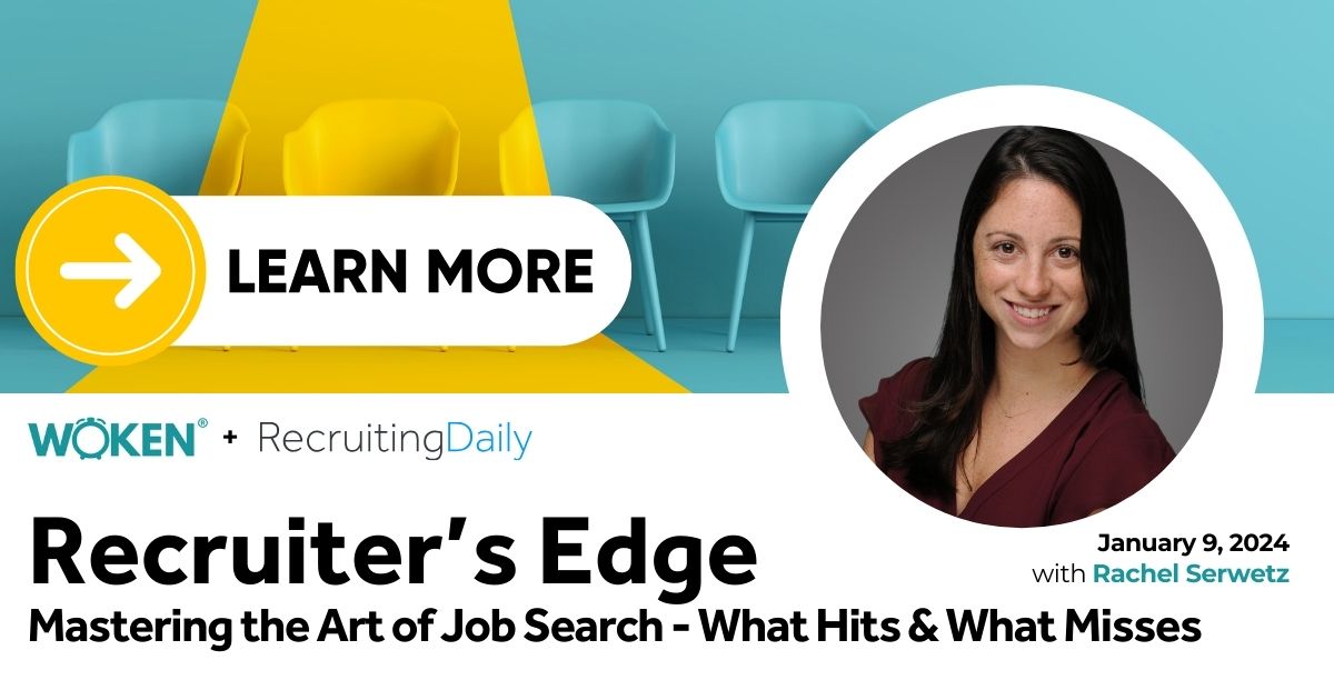 Recruiter's Edge Mastering the Art of the TA Job Search What Hits